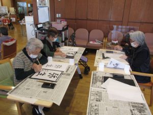 🌸春の書道会🌸