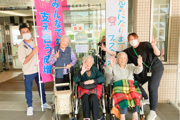 Kさん の働く様子