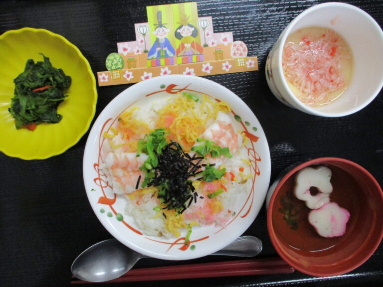 3月桃の節句常食