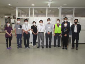 区内特養施設間合同防災訓練（5/27）