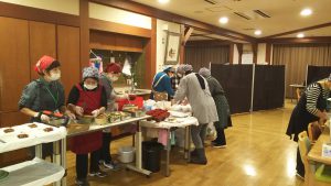 デザートは焼き芋に・・・