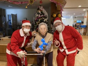 サンタさんが来ました！