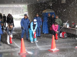 つながれ ひろがれ ちいきの輪「合同防災訓練」