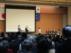 傾聴ボランティア（加藤さん）「東社協会長感謝」受賞！！