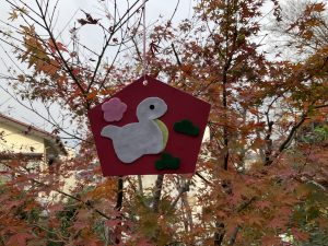 絵馬作り　～来年は巳年🐍です～