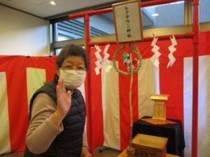 ケアタウン神社に初詣