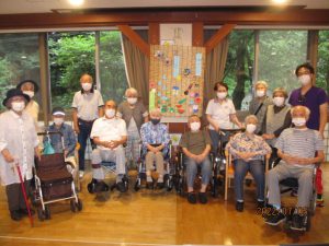 志村学園の生徒さんからのプレゼント